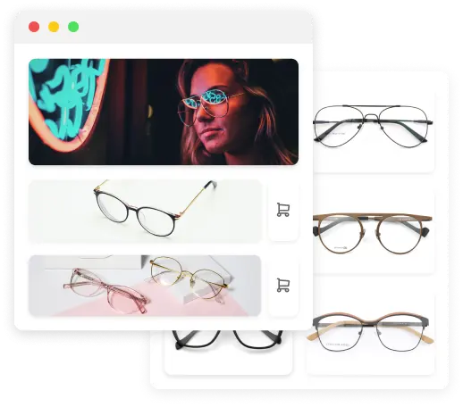 Start Your Glasses Online Store Within One Click