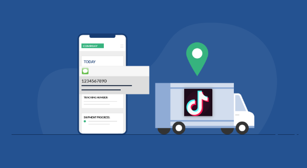 how to track tiktok global shipping