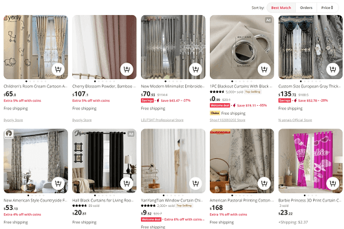 curtains