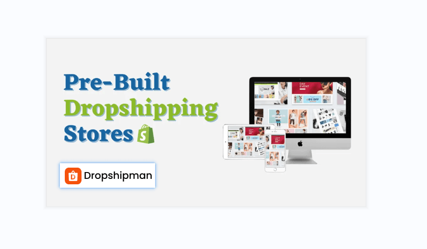 prebuilt shopify store